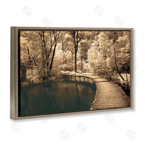 Stupell Industries Ily Szilagyi | Take My Lead Curved Bridge Wall Art