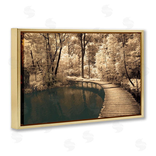 Stupell Industries Ily Szilagyi | Take My Lead Curved Bridge Wall Art