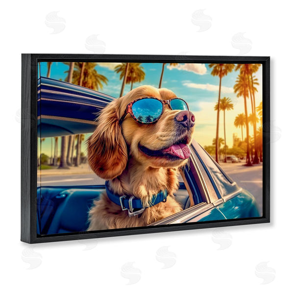 Stupell Industries Image World | Cool Puppy Summer Sunset