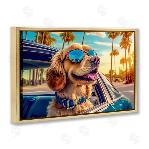 Stupell Industries Image World | Cool Puppy Summer Sunset