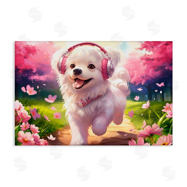 stupell industries Image World | Happy Puppy On A Walk