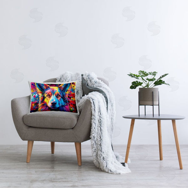 Stupell Industries Image World | Modern Splash Dog Portrait