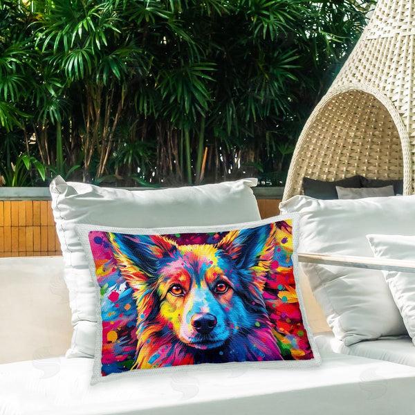 Stupell Industries Image World | Modern Splash Dog Portrait