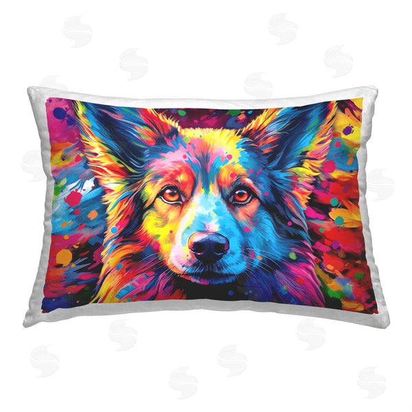 stupell industries Image World | Modern Splash Dog Portrait
