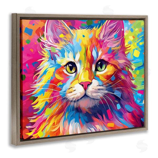 Stupell Industries Image World | Vivid Cat Painting Wall Art