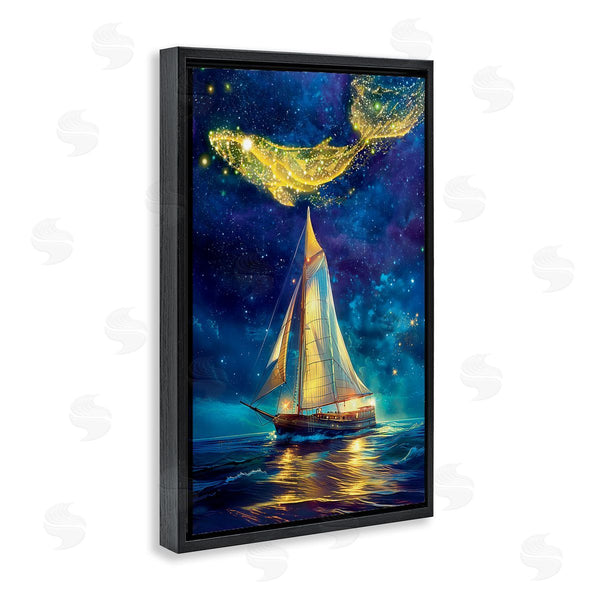 Stupell Industries Image World | Whale Constellation At Sea
