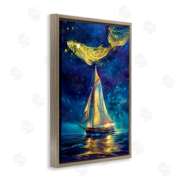 Stupell Industries Image World | Whale Constellation At Sea