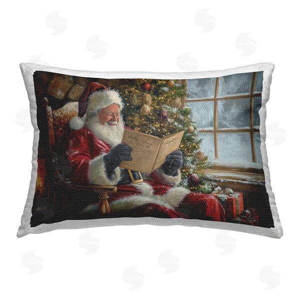 Stupell Industries Imagine It Images | Cheerful Santa Reading