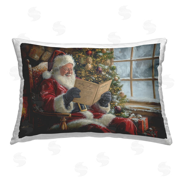 stupell industries Imagine It Images | Cheerful Santa Reading