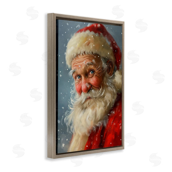 Stupell Industries Imagine It Images | Rosy Santa Portrait