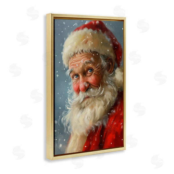 Stupell Industries Imagine It Images | Rosy Santa Portrait