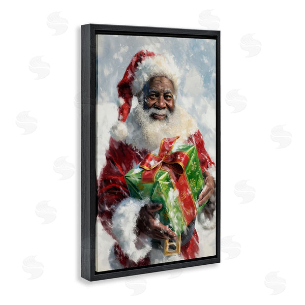 Stupell Industries Imagine It Images | Santa Claus And Gift