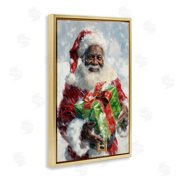 Stupell Industries Imagine It Images | Santa Claus And Gift