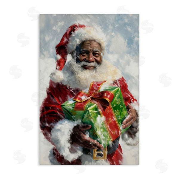 stupell industries Imagine It Images | Santa Claus and Gift