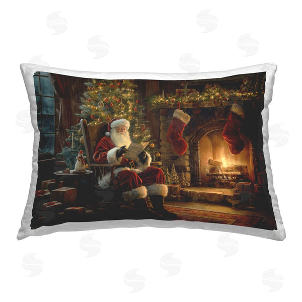 stupell industries Imagine It Images | Santa Claus by Fire