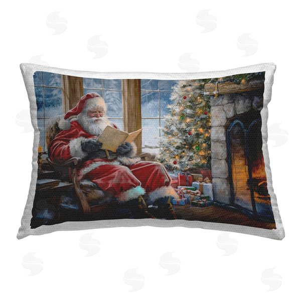 Stupell Industries Imagine It Images | Santa Reading By Fire