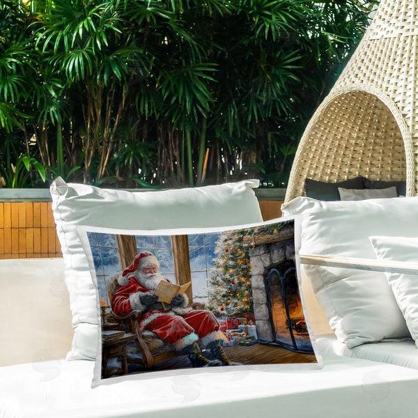 Stupell Industries Imagine It Images | Santa Reading By Fire