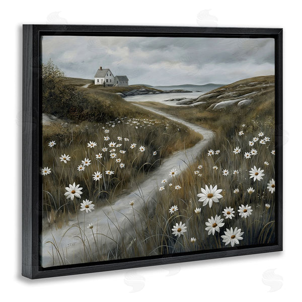 Stupell Industries Imagine It Images | Serene Coastal Cottage Path