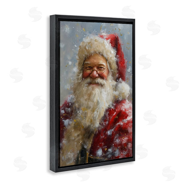 Stupell Industries Imagine It Images | Smiling Santa Portrait
