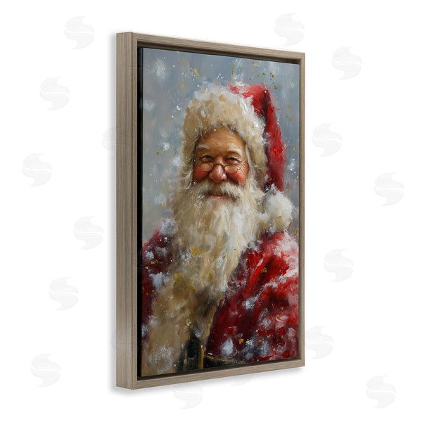 Stupell Industries Imagine It Images | Smiling Santa Portrait