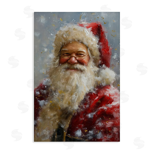 stupell industries Imagine It Images | Smiling Santa Portrait