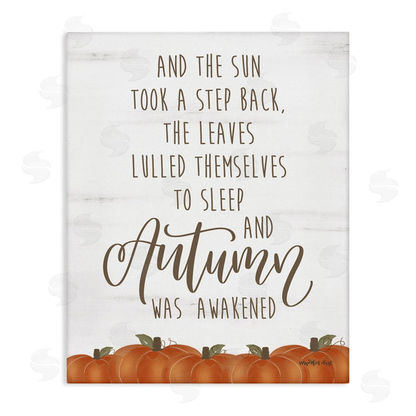 stupell industries Imperfect Dust | Autumn Awakened Phrase Wall Art