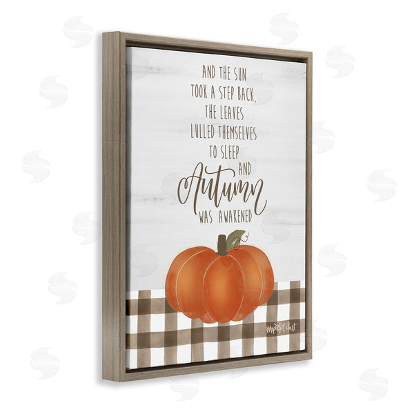 Stupell Industries Imperfect Dust | Autumn Seasonal Phrase Wall Art