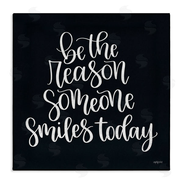 stupell industries Imperfect Dust | Be the Reason Someone Smiles Today Uplifting Phrase Wall Art
