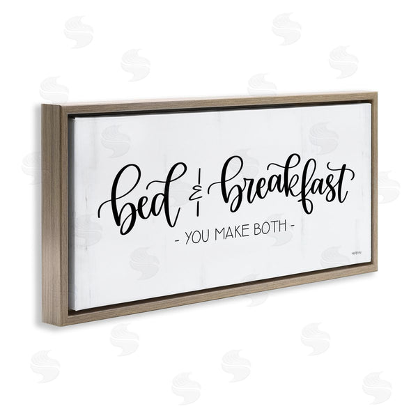 Stupell Industries Imperfect Dust | Bed And Breakfast Make Both Wall Art
