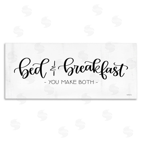 stupell industries Imperfect Dust | Bed and Breakfast Make Both Wall Art