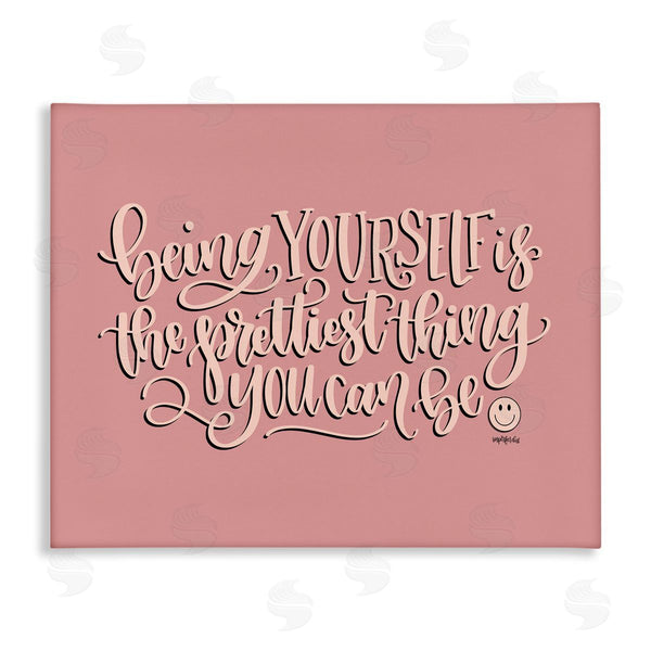 stupell industries Imperfect Dust | Being Yourself is Prettiest