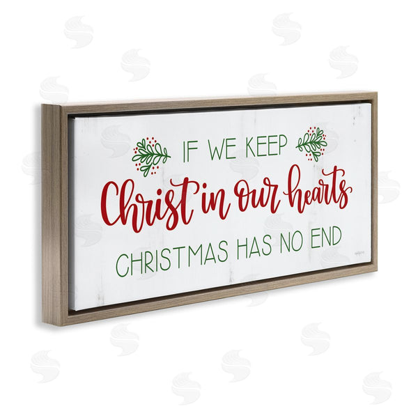 Stupell Industries Imperfect Dust | Inspiring Christmas Typography Quote Rustic Floral Motif Wall Art