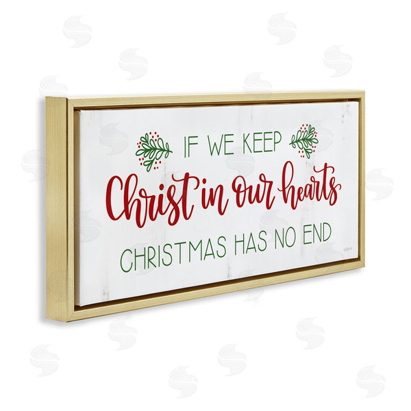 Stupell Industries Imperfect Dust | Inspiring Christmas Typography Quote Rustic Floral Motif Wall Art