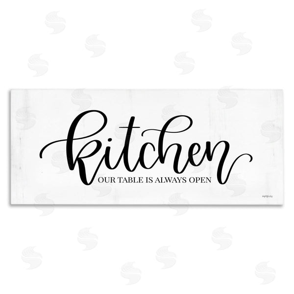 stupell industries Imperfect Dust | Kitchen Always Open Wall Art
