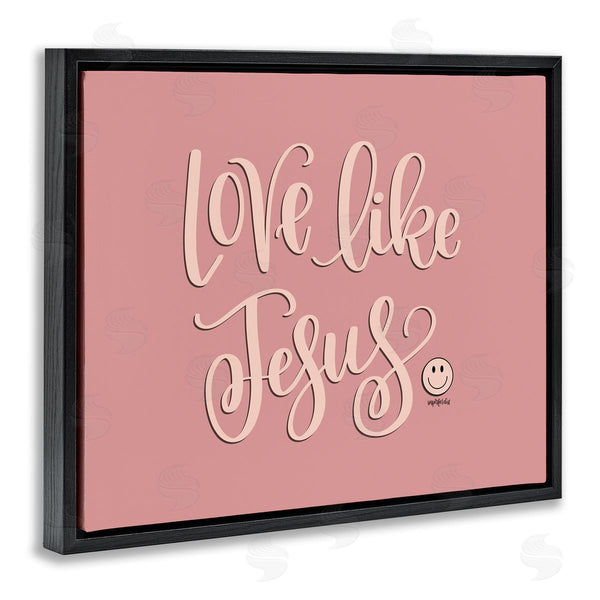 Stupell Industries Imperfect Dust | Pink Love Like Jesus