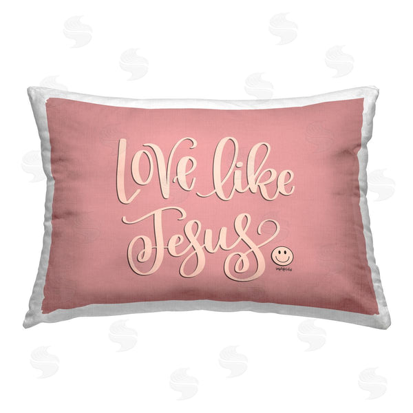 stupell industries Imperfect Dust | Pink Love Like Jesus