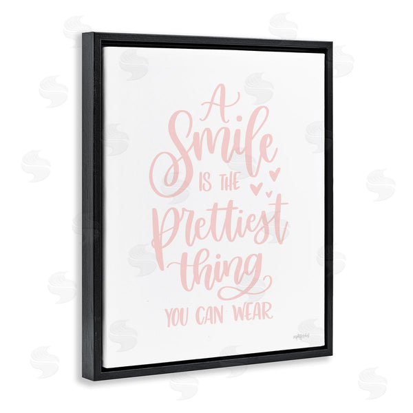 Stupell Industries Imperfect Dust | Smile Is Prettiest Thing