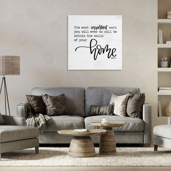 Stupell Industries Imperfect Dust | Within Walls Of Your Home Wall Art