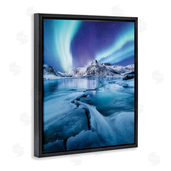 Stupell Industries Incado | Aurora Glaciers Photography