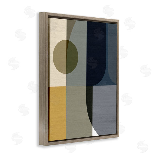 Stupell Industries Incado | Distinct Geometric Layered Shapes Wall Art