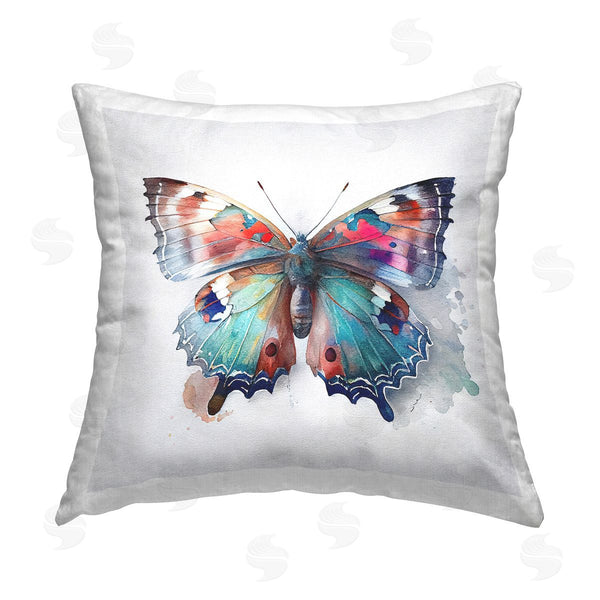 stupell industries Incado | Modern Splash Butterfly Printed Throw Pillow