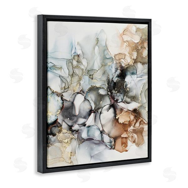 Stupell Industries Incado | Muted Ripples Glam Detail Wall Art