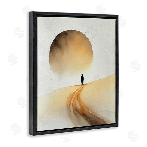 Stupell Industries Incado | Person Walking Desert Dunes