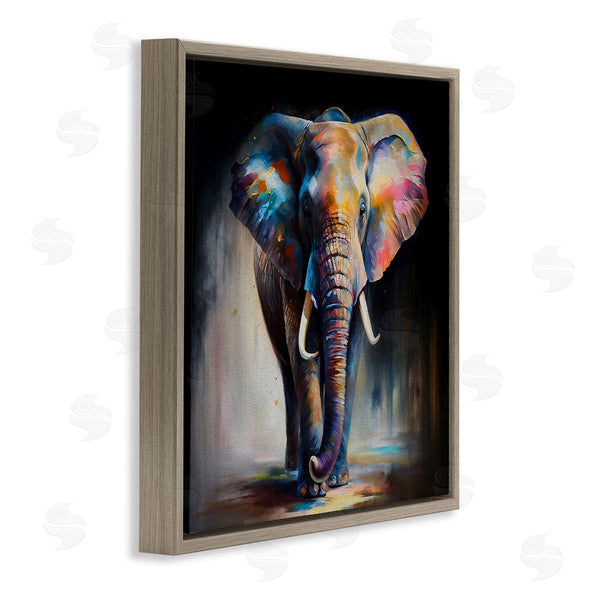 Stupell Industries Incado | Stepping Elephant In Shadow Wall Art