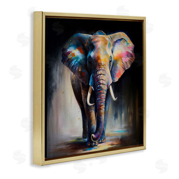 Stupell Industries Incado | Stepping Elephant In Shadow Wall Art
