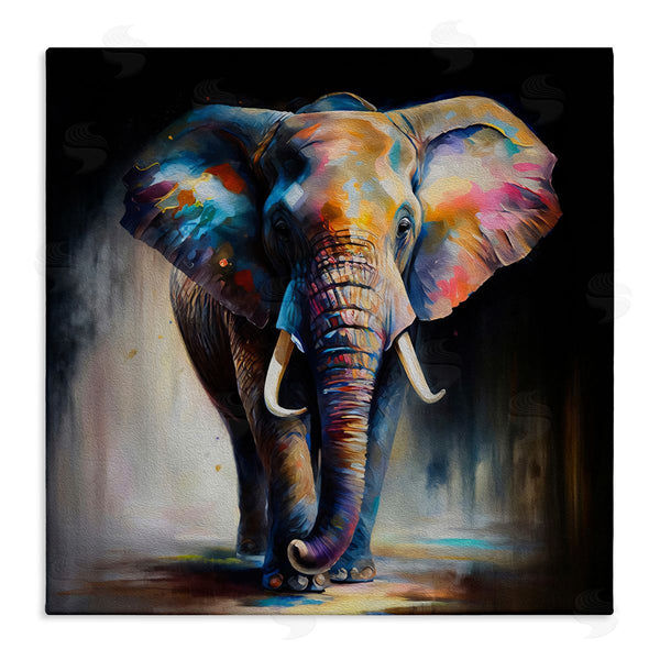 stupell industries Incado | Stepping Elephant in Shadow Wall Art