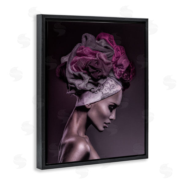 Stupell Industries Incado | Woman Floral Headwrap Portrait Wall Art