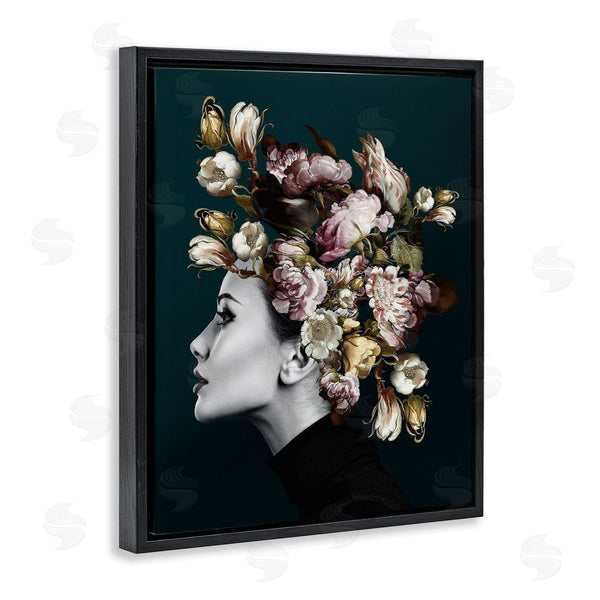 Stupell Industries Incado | Woman Rose Floral Arrangement Wall Art