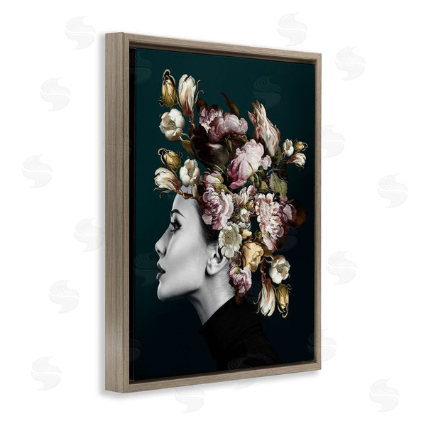 Stupell Industries Incado | Woman Rose Floral Arrangement Wall Art