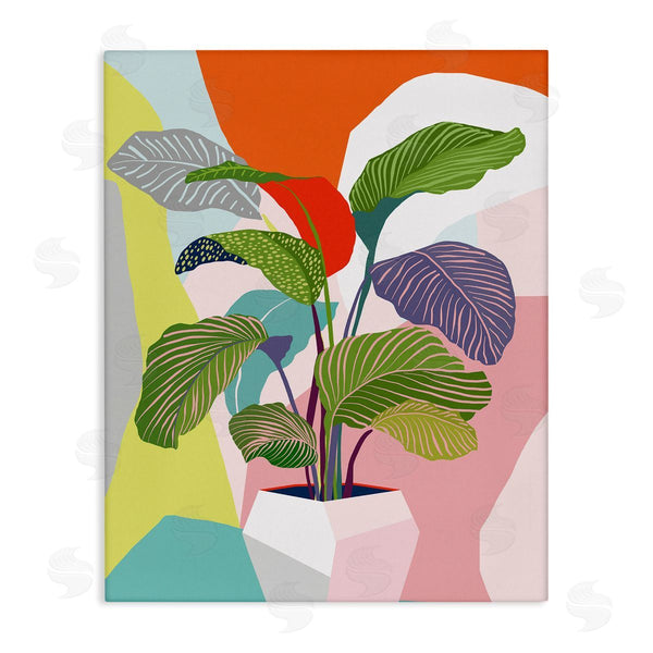 stupell industries Ioana Horvat | Midcentury Bold Plant Wall Art